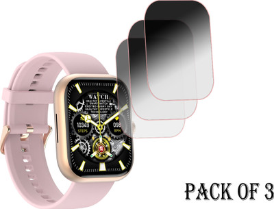 EJZATI Screen Guard for FIRE BOLTT STARDUST SMARTWATCH(Pack of 3)