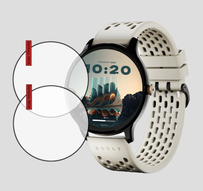 ejzatex Screen Guard for BOULT STRIKER PLUS SMARTWATCH, SCREEN GUARD(Pack of 2)