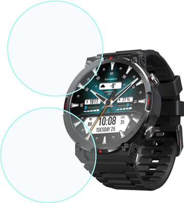 MOKPLZ Screen Guard for CROSSBEATS EVEREST SMARTWATCH(Pack of 2)