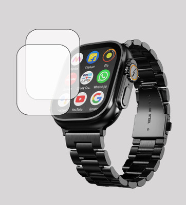 ejzatex Screen Guard for FIRE BOLTT ORACLE SMARTWATCH, SCREEN GUARD(Pack of 2)
