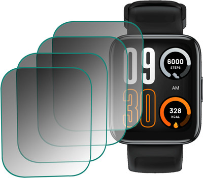 hirdesh Edge To Edge Tempered Glass for realme Watch 3 Pro(Pack of 4)
