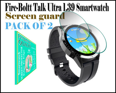 HIDEOUS Screen Guard for Fire-Boltt Talk Ultra(Pack of 2)