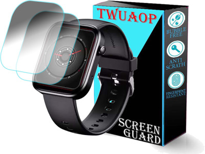 TWUAOP Screen Guard for BOAT STORM CALL 2 SMARTWATCH(Pack of 2)