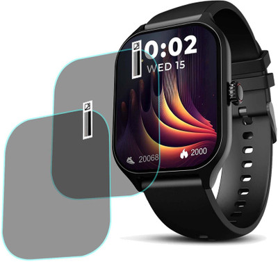 MOKPLZ Screen Guard for BEATXP MARV RAZE SMARTWATCH(Pack of 2)
