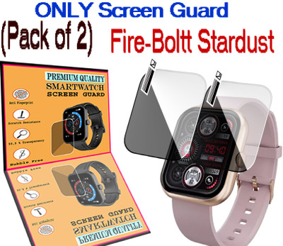 HIDEOUS Screen Guard for Fire Boltt Stardust(Pack of 2)