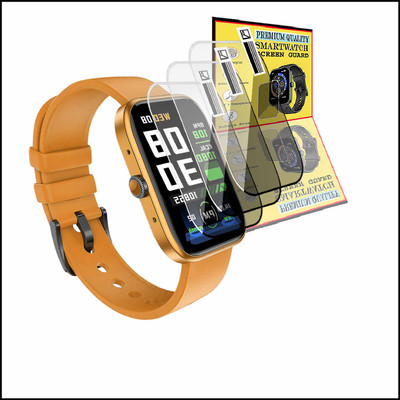 EZGER Screen Guard for FIRE BOLTT JAGUAR Smartwatch(Pack of 3)