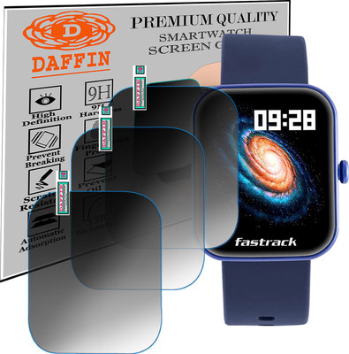 daffin Screen Guard for Fastrack Reflex Hello|BT Calling SMARTWATCH SCREENGUARD(Pack of 3)