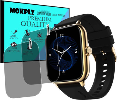 MOKPLZ Screen Guard for NOISE COLORFIT ICON 3 SMARTWATCH(Pack of 2)