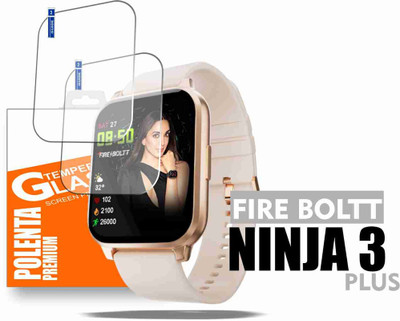 S9HUB Screen Guard for FIRE BOLTT NINJA 3 PLUS SMARTWATCH(Pack of 2)