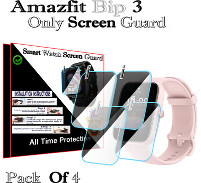 HIDEOUS Screen Guard for Amazfit Bip 3(Pack of 2)