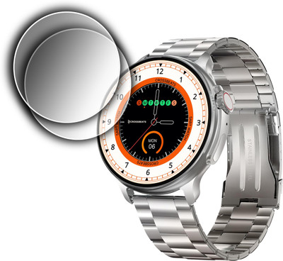 ejzatex Screen Guard for CROSSBEATS AURA SMARTWATCH, SCREEN GUARD(Pack of 2)