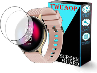 TWUAOP Screen Guard for NOISEFIT VORTEX SMARTWATCH(Pack of 2)
