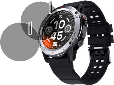 MOKPLZ Screen Guard for AMBRANE WISE CREST SMARTWATCH(Pack of 2)