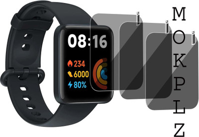 MOKPLZ Screen Guard for XIAOMI REDMI WATCH 2(Pack of 3)