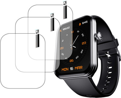 MOKPLZ Screen Guard for BOAT STORM PLUS SMARTWATCH(Pack of 3)