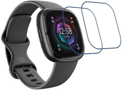 LIGHTWINGS Screen Guard for Fitbit Sense 2 Smart Watch(Pack of 2)