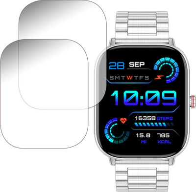 ejzatex Screen Guard for FIRE BOLTT STARLIGHT SMARTWATCH, SCREEN GUARD(Pack of 2)