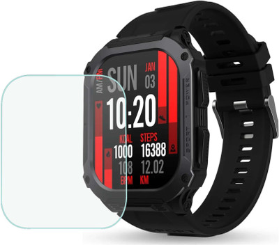 MOKPLZ Screen Guard for PEBBLE BRAVO SMARTWATCH(Pack of 1)