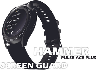 S9HUB Screen Guard for HAMMER PULSE ACE PLUS SMARTWATCH(Pack of 2)