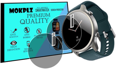 MOKPLZ Screen Guard for NOISEFIT HALO SMARTWATCH(Pack of 2)