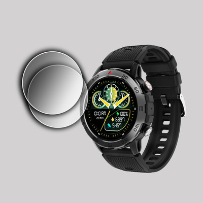 ejzatex Screen Guard for BEATXP DUKE SMARTWATCH, SCREEN GUARD(Pack of 2)