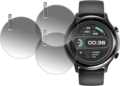 ejzatex Screen Guard for NOISEFIT ACTIVE SPO2 SMARTWATCH(Pack of 3)