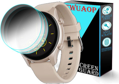 TWUAOP Screen Guard for BOAT LUNAR CALL PLUS SMARTWATCH(Pack of 3)