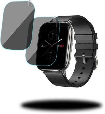 HANS LSR Screen Guard for AMAZFIT ZEPP E STYLISH SQUARE(Pack of 2)