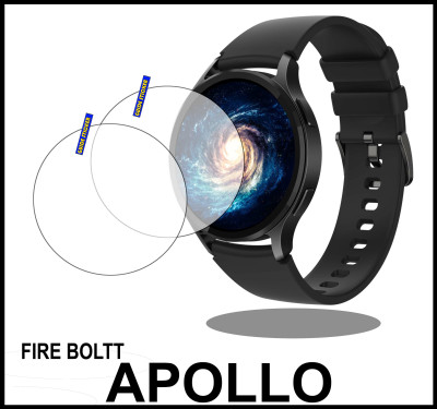TWUAOP Screen Guard for FIRE BOLTT APOLLO(Pack of 2)