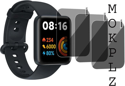MOKPLZ Screen Guard for XIAOMI REDMI WATCH 2(Pack of 3)