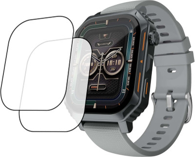 TWUAOP Screen Guard for HAMMER CONQUER 2.02 SMARTWATCH(Pack of 2)