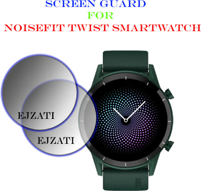 EJZATI Screen Guard for NoiseFit Twist SMARTWATCH(Pack of 2)