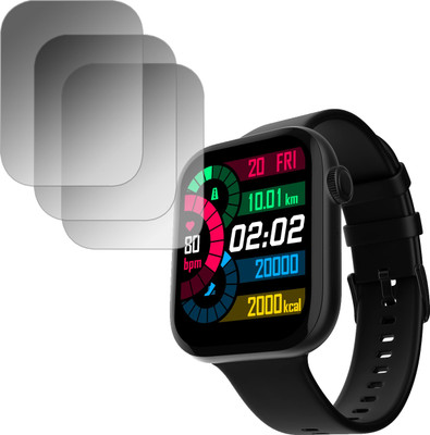 EJZATI Screen Guard for Fire-Boltt Ring 3 Smartwatch, SCREEN TEMPERED(Pack of 3)