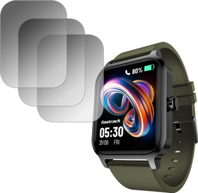 EJZATI Screen Guard for FASTRACK REVOLTT FS1 SMARTWATCH, SCREEN GUARD(Pack of 3)