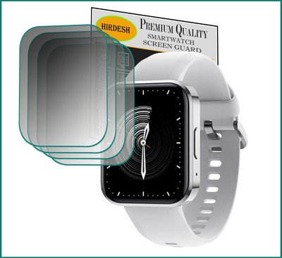 hirdesh Screen Guard for DIZO Watch D Talk(Pack of 4)