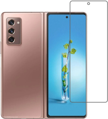 Vatson Group Screen Guard for Samsung Galaxy Z Fold 2 - Clear Variant - Flexible - Unbreakable - Case Fit(Pack of 1)