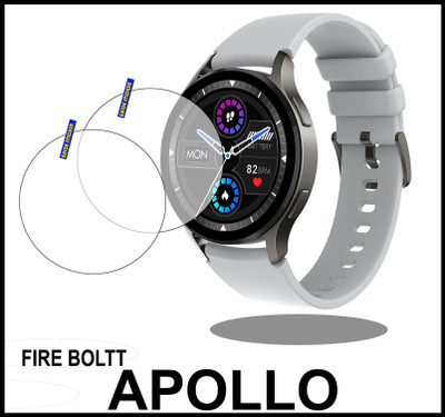 TWUAOP Screen Guard for FIRE BOLTT APOLLO(Pack of 2)
