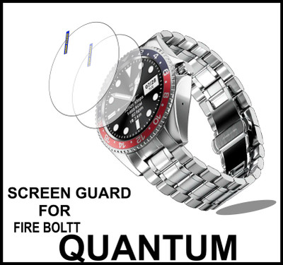 TWUAOP Screen Guard for FIRE BOLTT QUANTUM(Pack of 2)