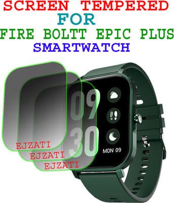 EJZATI Screen Guard for FIRE BOLTT EPIC PLUS SMARTWATCH(Pack of 3)