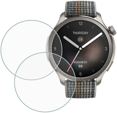 MOKPLZ Screen Guard for AMAZFIT BALANCE SMARTWATCH(Pack of 2)