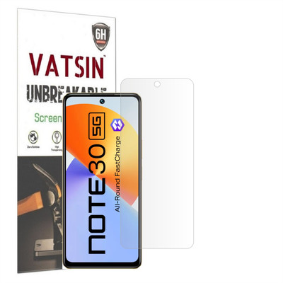 Vatsin Screen Guard for Infinix Note 30 5G(Pack of 1)