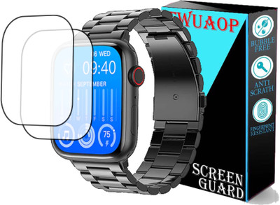 TWUAOP Screen Guard for FIRE BOLTT VOGUE SMARTWATCH(Pack of 2)