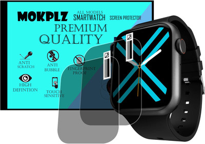 MOKPLZ Screen Guard for FIRE BOLTT RING PLUS SMARTWATCH(Pack of 2)