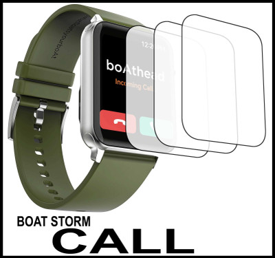 TWUAOP Screen Guard for BOAT STROM CALL(Pack of 3)