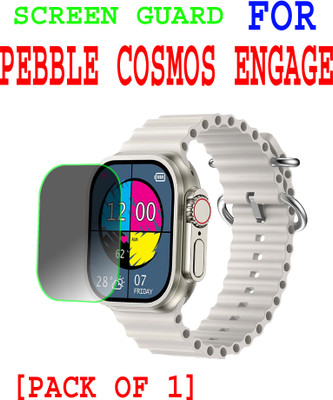 EJZATI Screen Guard for PEBBLE COSMOS ENGAGE SMARTWATCH(Pack of 1)
