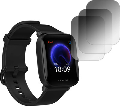 EJZATI Screen Guard for HUAMI BIP U SMARTWATCH, SCREEN TEMPERED(Pack of 3)