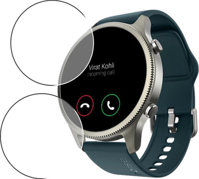 chakoor Screen Guard for NoiseFit Halo AMOLED Smartwatch(Pack of 2)