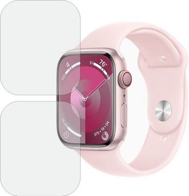 ZINGTEL Edge To Edge Screen Guard for Apple Watch Series 9 Aluminum 45mm Gps Plus Cellular(Pack of 2)