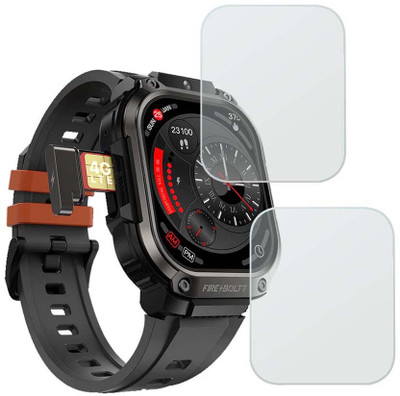 MOKPLZ Screen Guard for FIRE BOLTT CLICKK SMARTWATCH(Pack of 2)