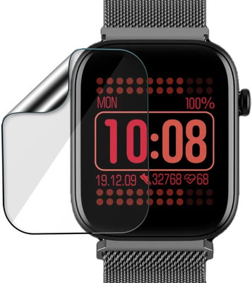 CUBES Screen Guard for boAt Wave Astra, 1.83 inch HD Display Smartwatch | Crack proof | Touch Sensitive | Unbreakable | Ultra Thin | Edge To Edge TPU Film(Pack of 2)